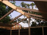 Timber frame for enclosure